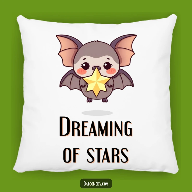 Funny Star Bat Pillow: Cozy Magic for a Whimsical Touch