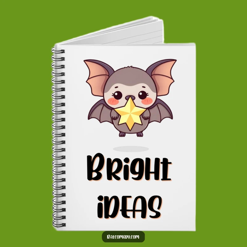 Funny Star Bat Notebook: Journal Your Dreams with this Humorous Gift